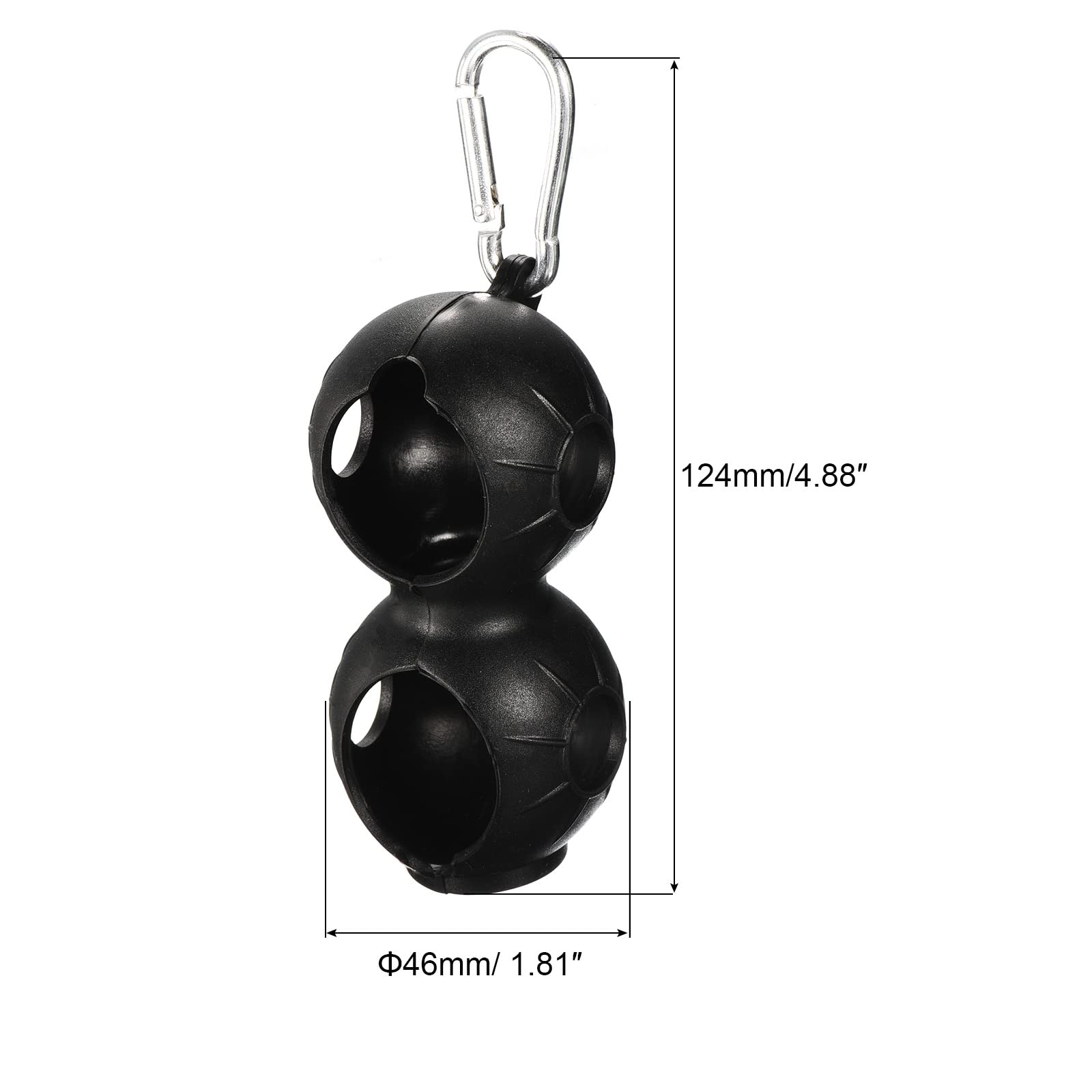 Porta palline da golf in silicone, custodia protettiva