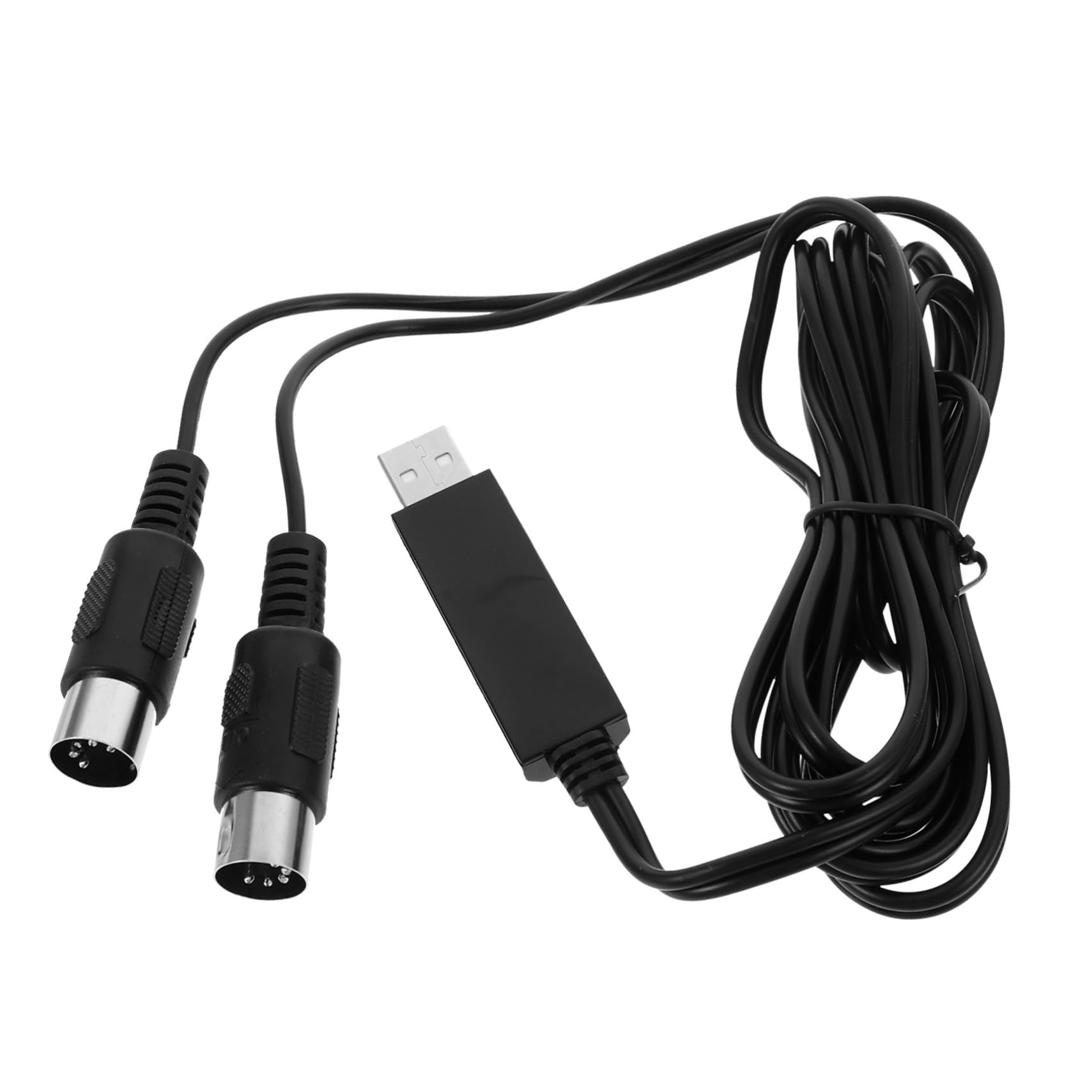 3stücke Piano Keyboard Adapter Kabel Usb In-out Midi Kabel Professionelles Verbindungskabel Für Elektronische Musikinstrumente Kompatibel Mit Macos Installieren