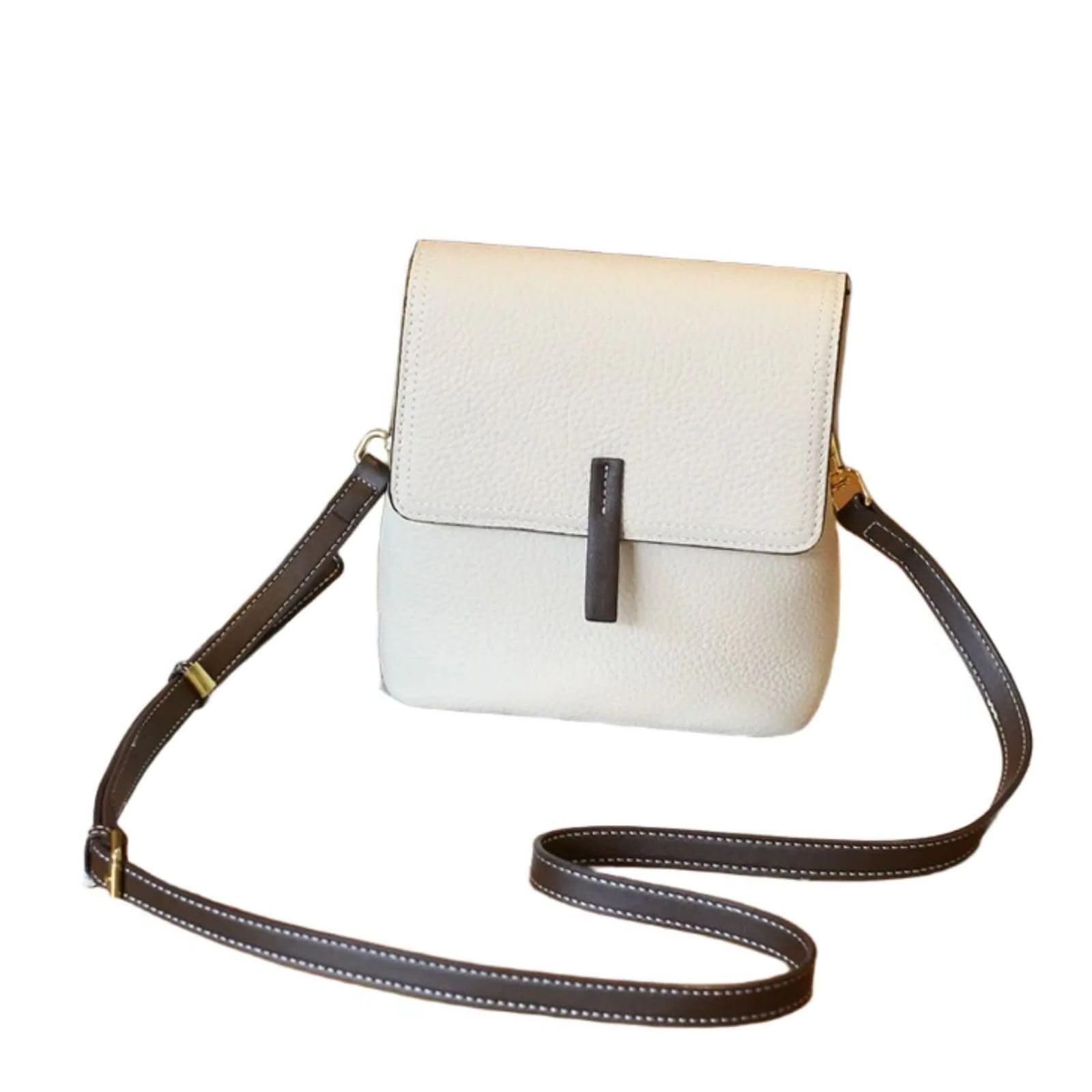 Sacs à main souples multi-poches pratiques pour dames en cuir pur