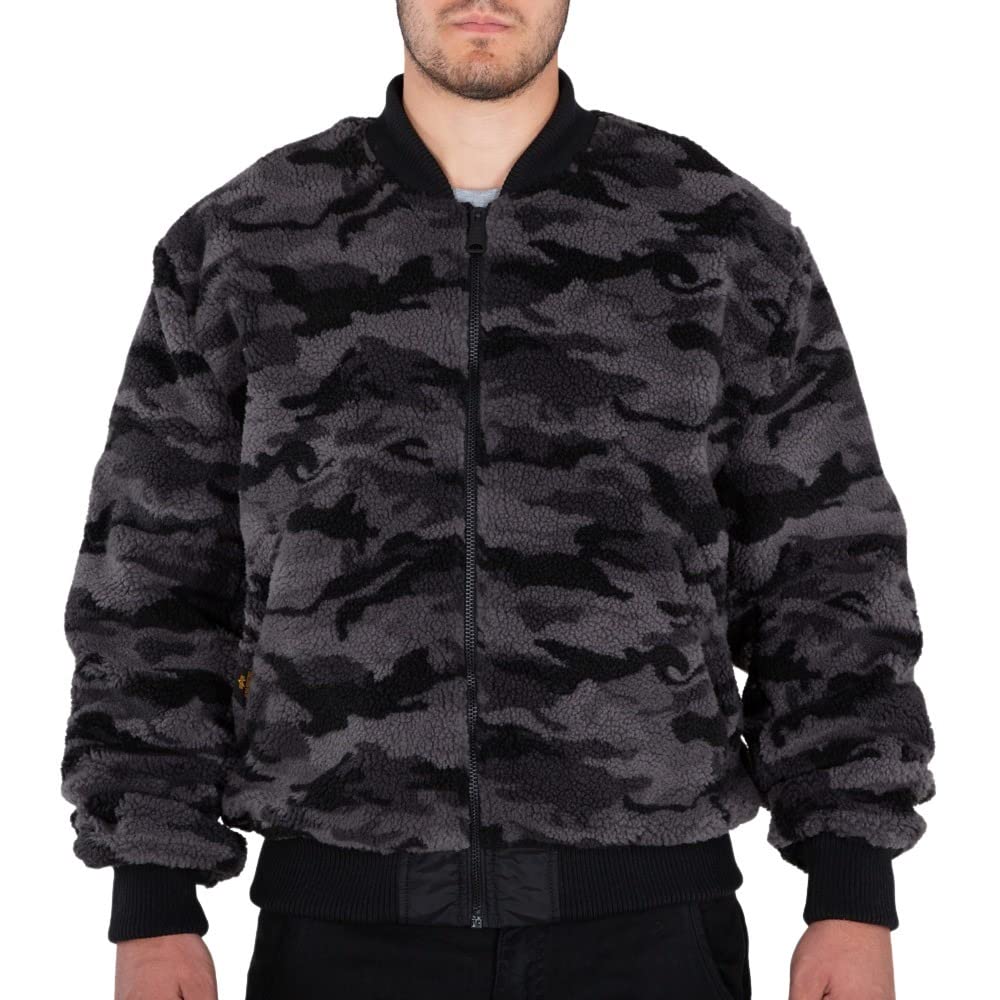 ALPHA INDUSTRIESMen's Ma-1 Flc Rev Jacket
