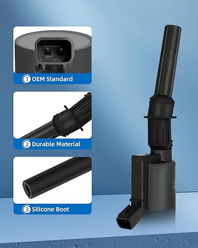 Vista 371 de ECCPP Bobinas de encendido portátiles de repuesto para automóvil compatibles con Infiniti I30/para Nissan Maxima 3.0L V6 2000-2001 Reemplazo