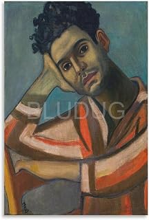 MOJDI José by Alice Neel Poster Canvas Painting Posters And Prints Wall Art Pictures for Living Room Bedroom Decor 24x36inch(60x90cm) Unframe-style
