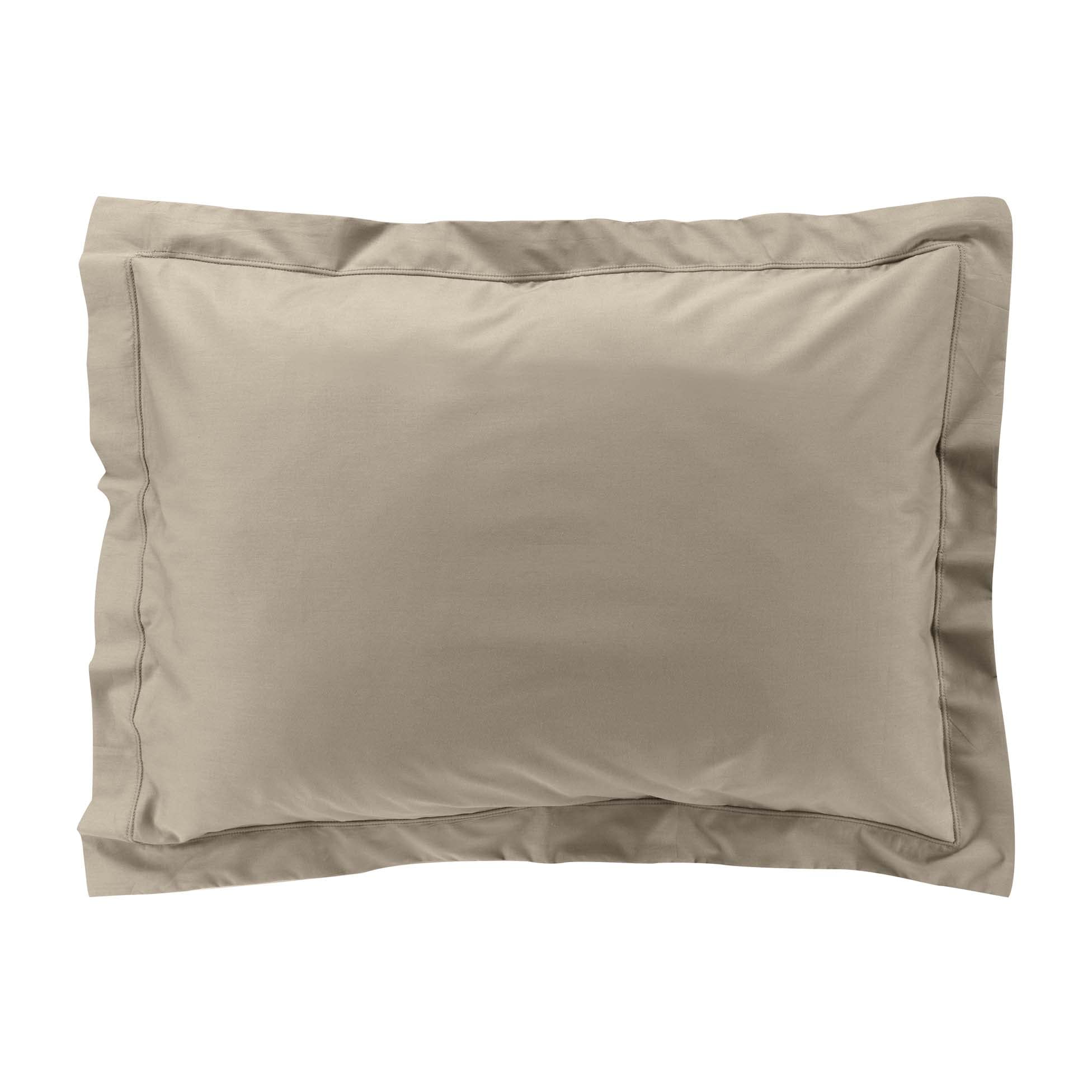Douceur D'intérieur Sand Percale Cotton Percale Pillowcase 50X70cm