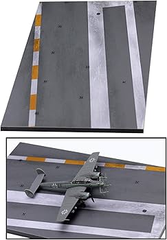 Amazon | DeeRace 1/72戦闘機1/144爆撃機空港滑走路プラットフォーム