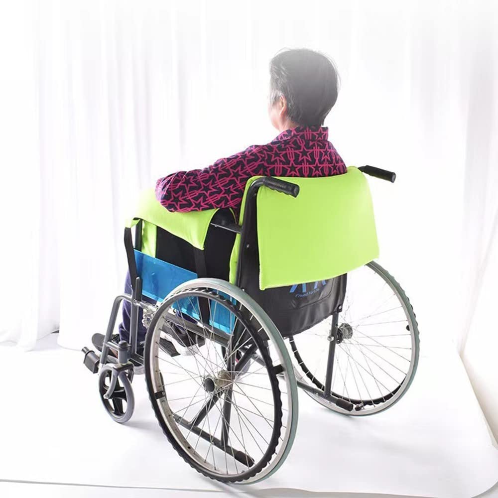 REMEK Cojin para Silla De Ruedas, Protector Cojín Antiescaras para Silla De Ruedas Respaldo Y Cojín del Asiento Cojines Antiescaras Confort