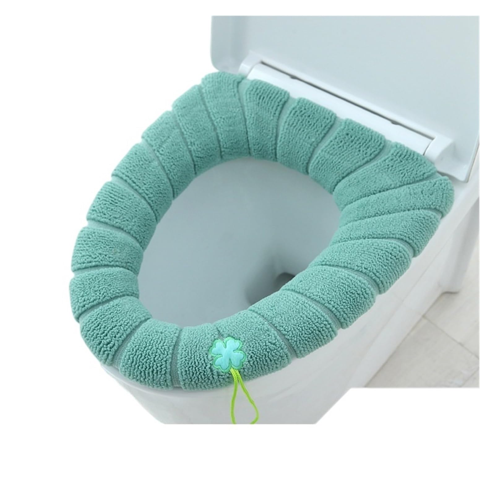 MZSKLW Padded Toilet Seat Thicken Toilet Seat Cover Mat Winter Warm Soft Washable Closestool Case Lid Pad Bidet Bathroom Accessories(2023-new-o)