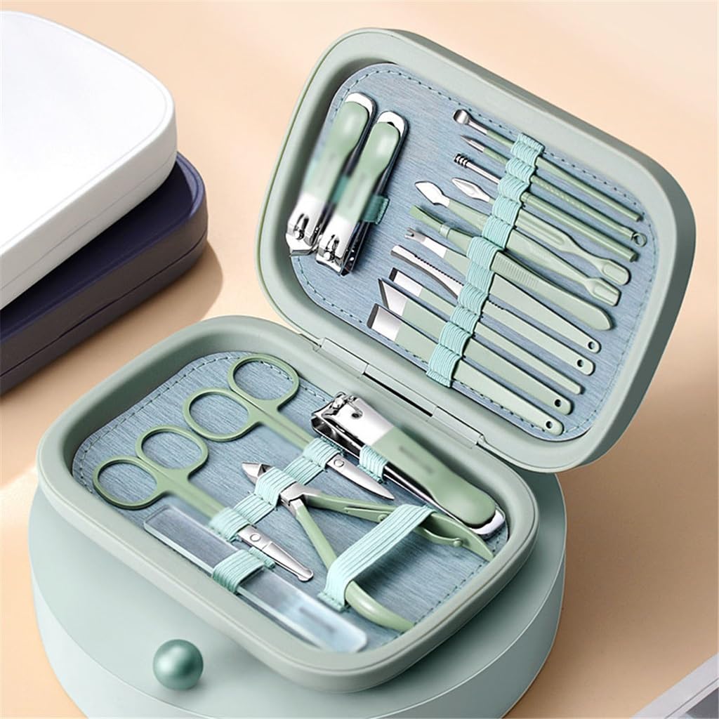Zestaw do manicure, Zestaw do manicure, Zestaw do Szczypce do usuwania martwego naskórka ze stali nierdzewnej, narzędzia do pedicure i manicure, kompletny zestaw profesjonalnych obcinaczy do paznokci