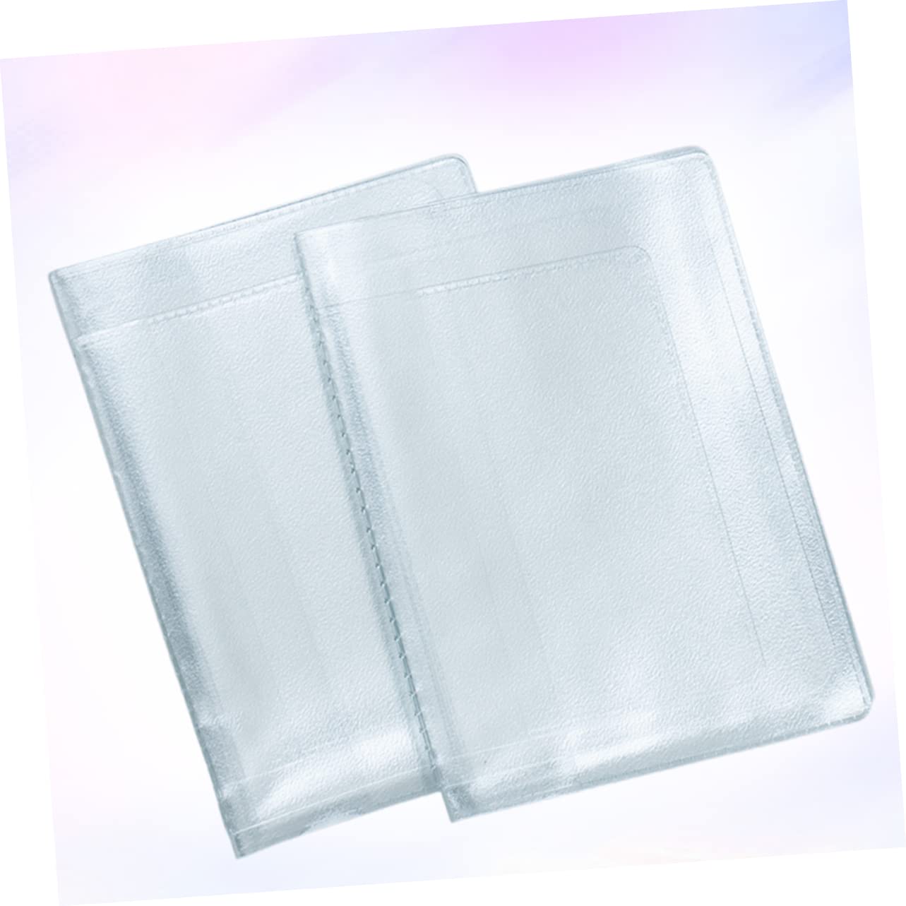 2Pcs Transparent Driving License Holder PVC Protective Sleeves for Easy Access and Organization of Id and Credit Cards - Image 4