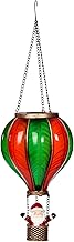 Smart Garden Santa’s 45cm Flaming Hot Air Balloon Indoor Hanging Light – Festive Christmas Decoration with Realistic Flame Effect & Warm White LED Glow – Battery Operated