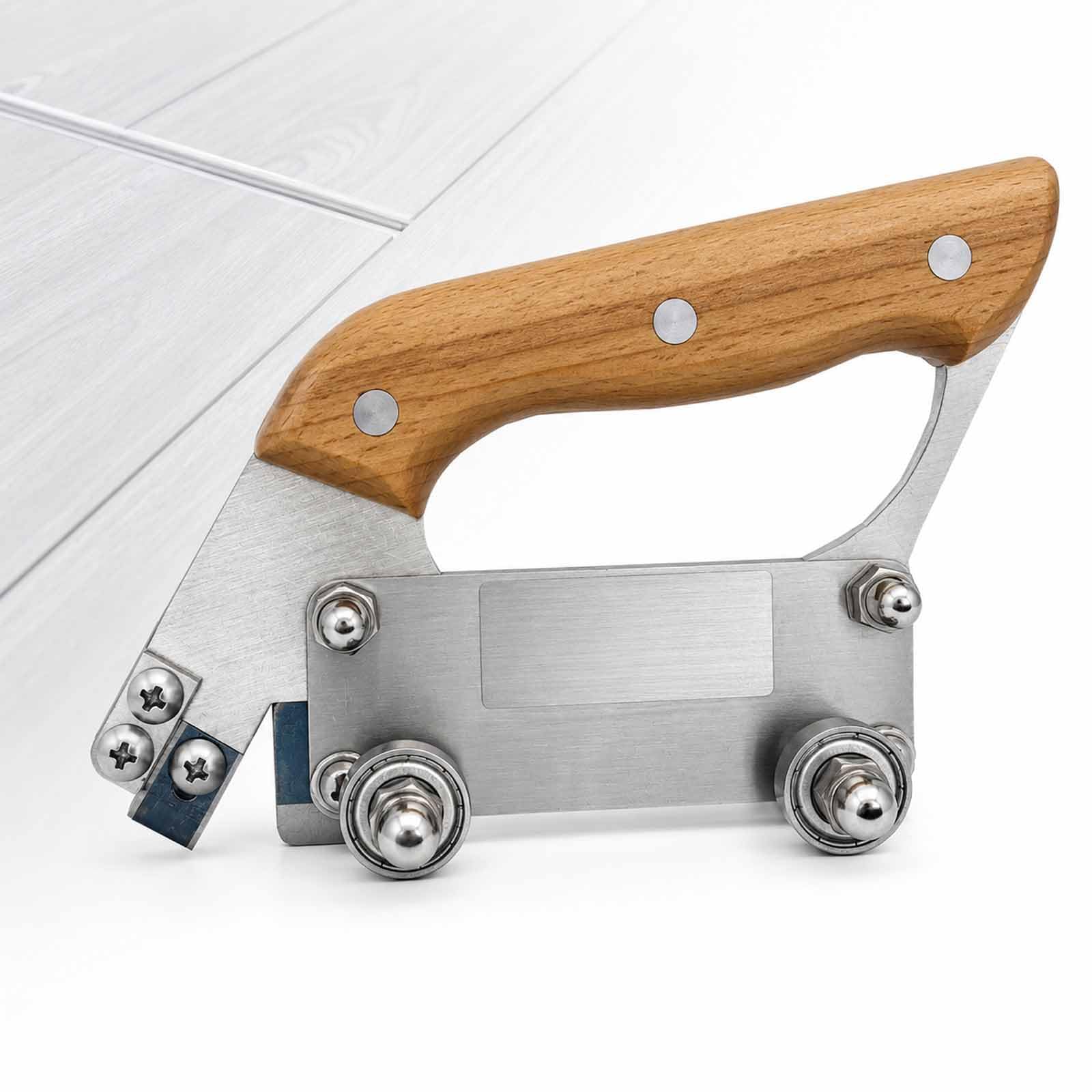 Scanalatrice Per Pavimenti A U, Scanalatrice Con Ruote In Gomma Per Moquette, Scanalatrice A Trazione Per Pavimenti In Vinile, Taglierina A U, Doppie Ruote Guida, Profondità 0-3 Mm Per Giunture