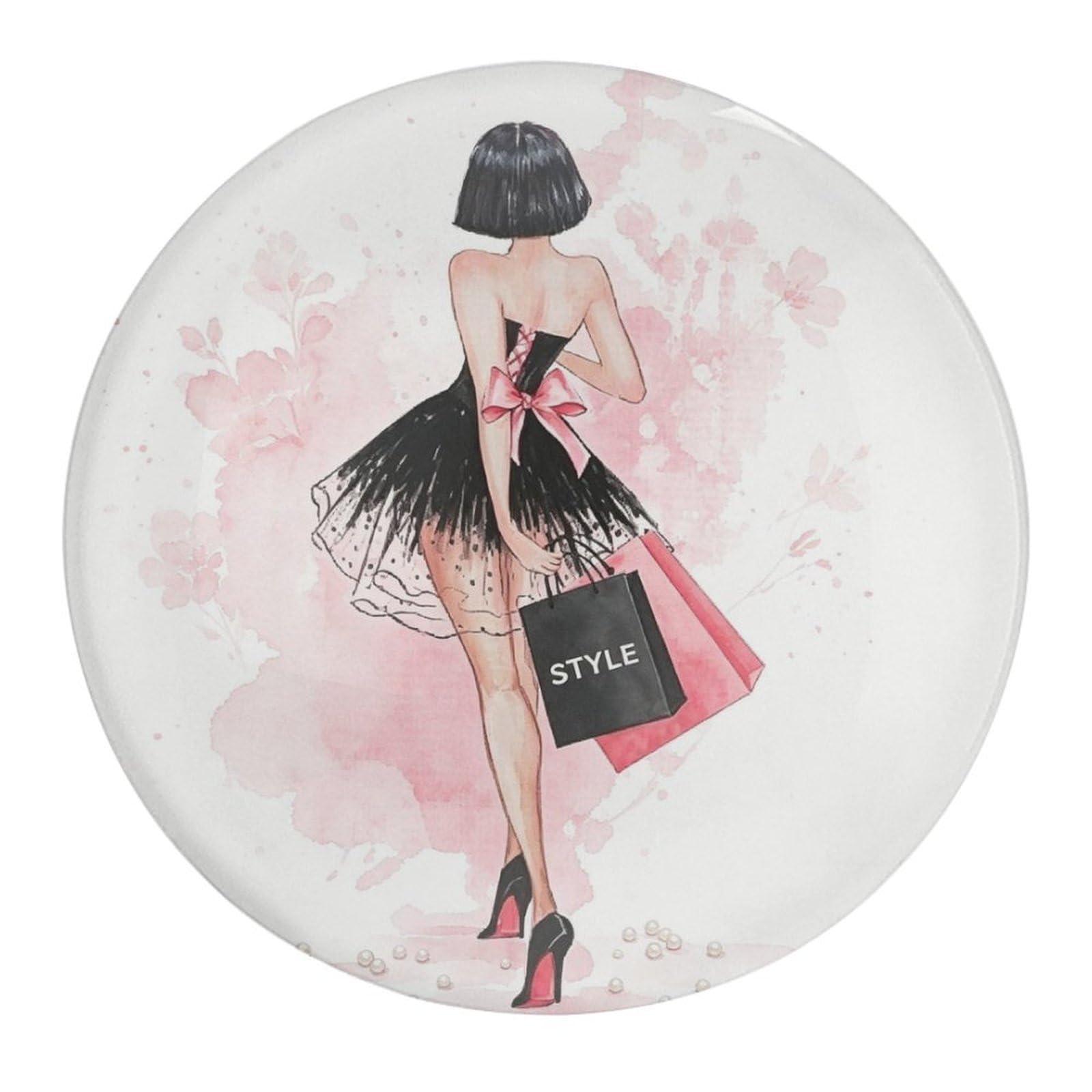 Fekiloot Style Fashionista Refrigerator Magnet Fridge Magnet2 Pcs