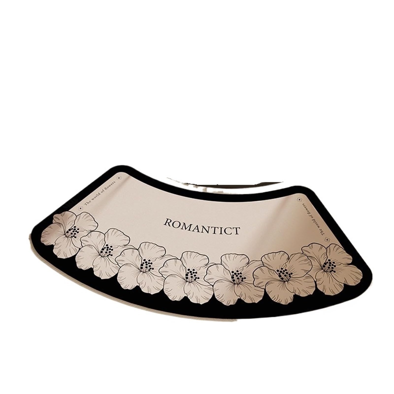 Tappetino da bagno, tappeto antiscivolo, senza lavaggio, semplice tappetino curvo beige Per Bagni e Cucine(Color14,1pc 80x160cm)