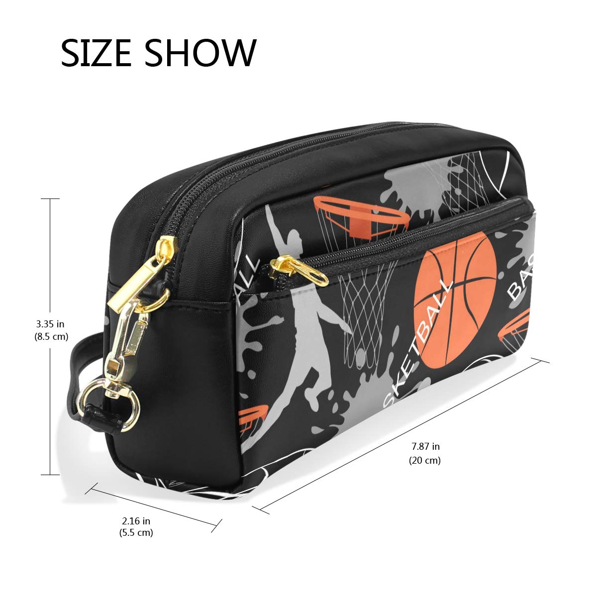 Sakura Moon Art Trousse À Crayons Grande Capacité Pour Homme Et Femme