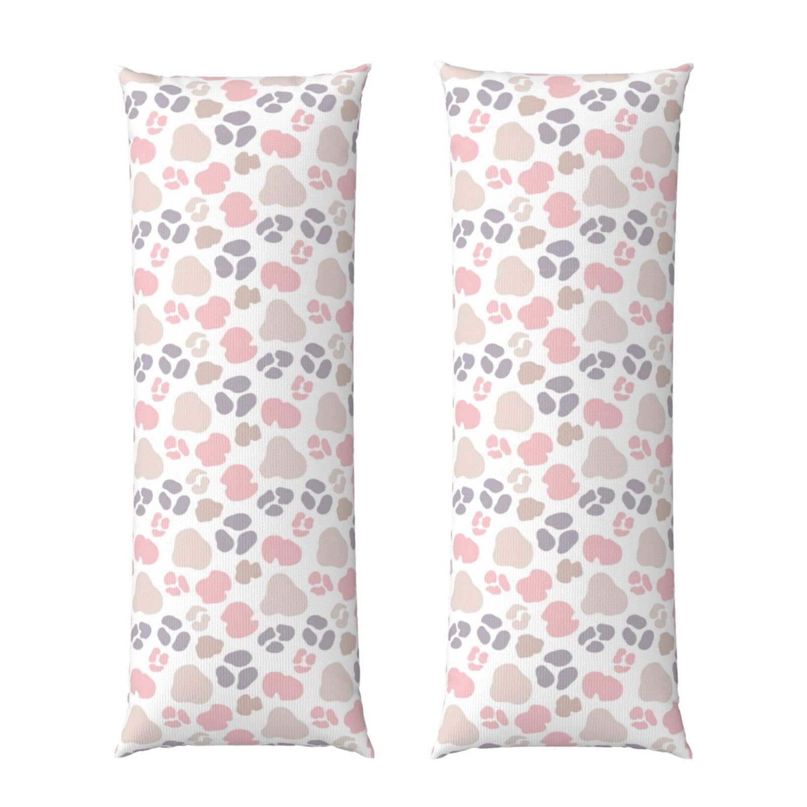 Body Pillow Protector Cover 20x60 Pink Rose Gold Cheetah Skin Wild Animal Leopard Print, Soft Microfiber Pillowcase with Zipper, Wrinkle Shrinkage Resistant, for Bed Couch Sleeping