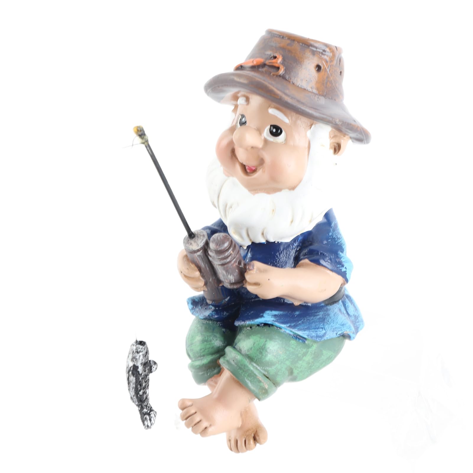 Man Statue, Statue,Vibrant Colors Lifelike Details Suitable Fishing Man Figurine Bright Outdoor Statues Forman in Garden Home Backyard Widely Used Man for