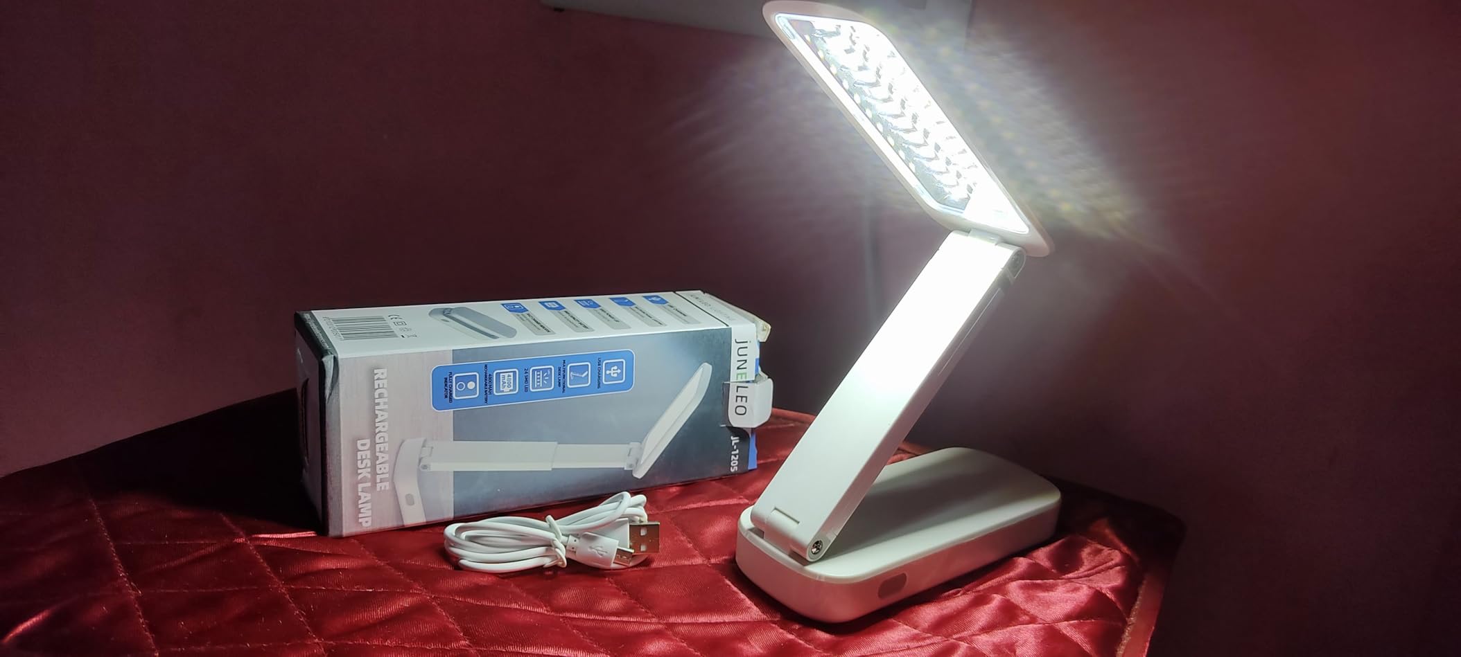 Buy BigVision 4800 mah LED Rechargeable Study Lamp | Table Lamp for ...