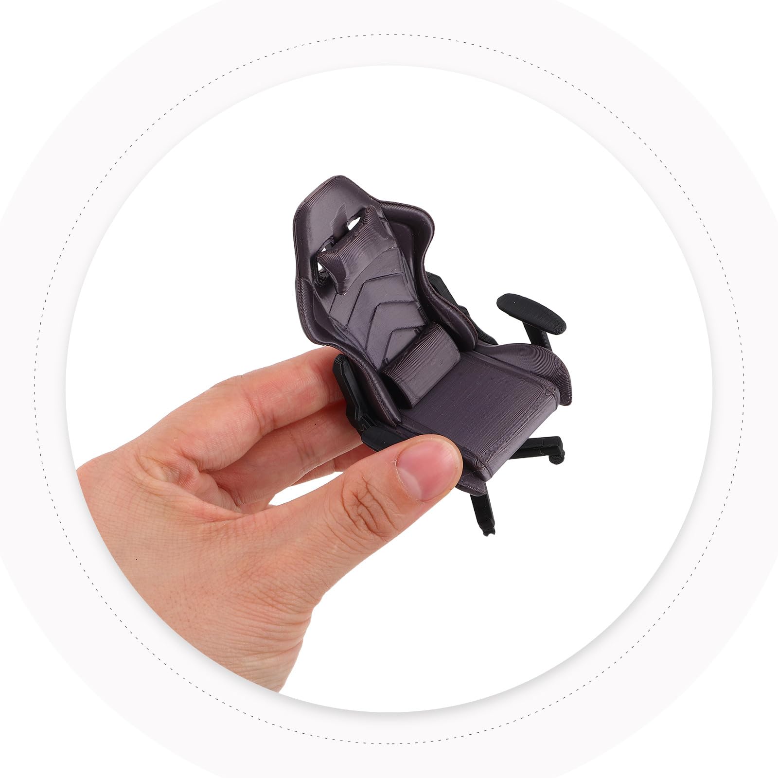 Toyvian Tiny Computer Chair Model - Image 3
