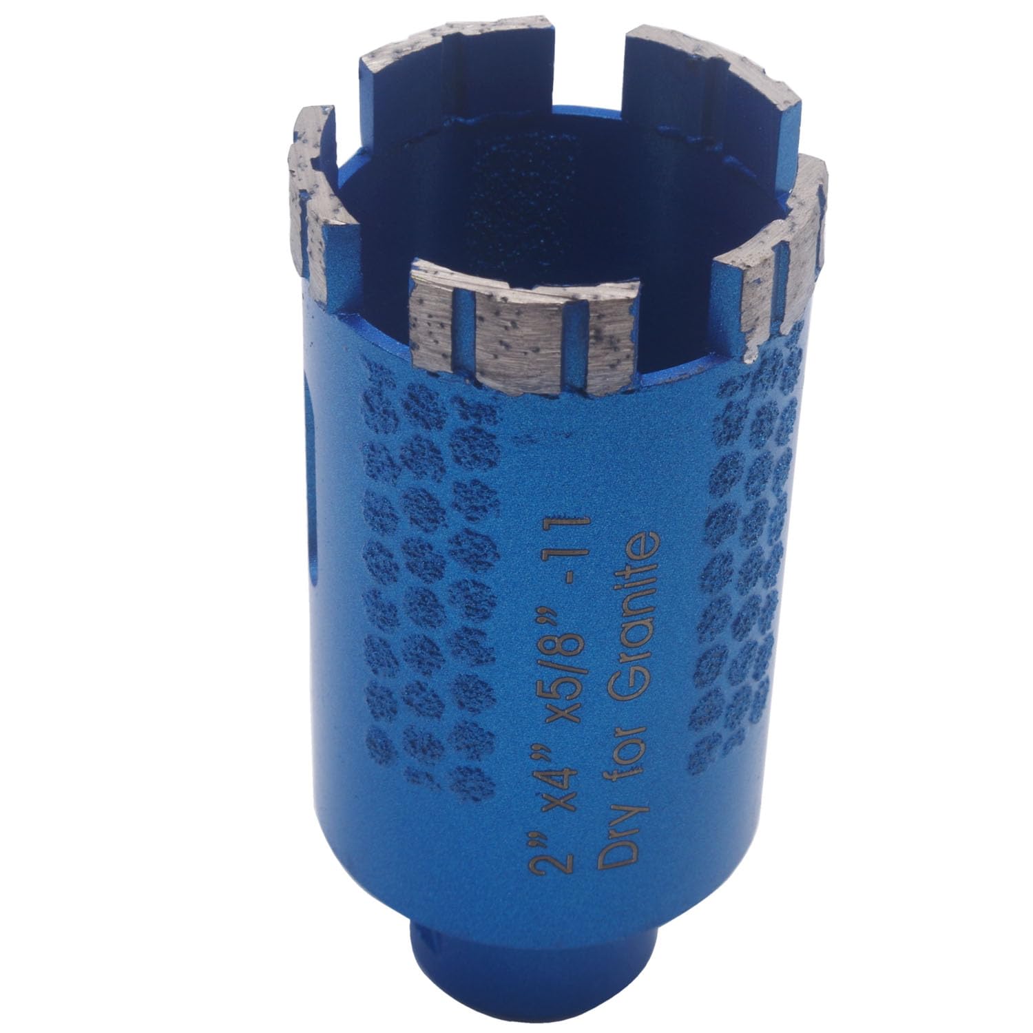 2インチ ドライダイヤモンドコアドリルビット 花崗岩 クォーツ 大理石 エンジニアストーン 石材 コアリング ホールソー 5/8イン