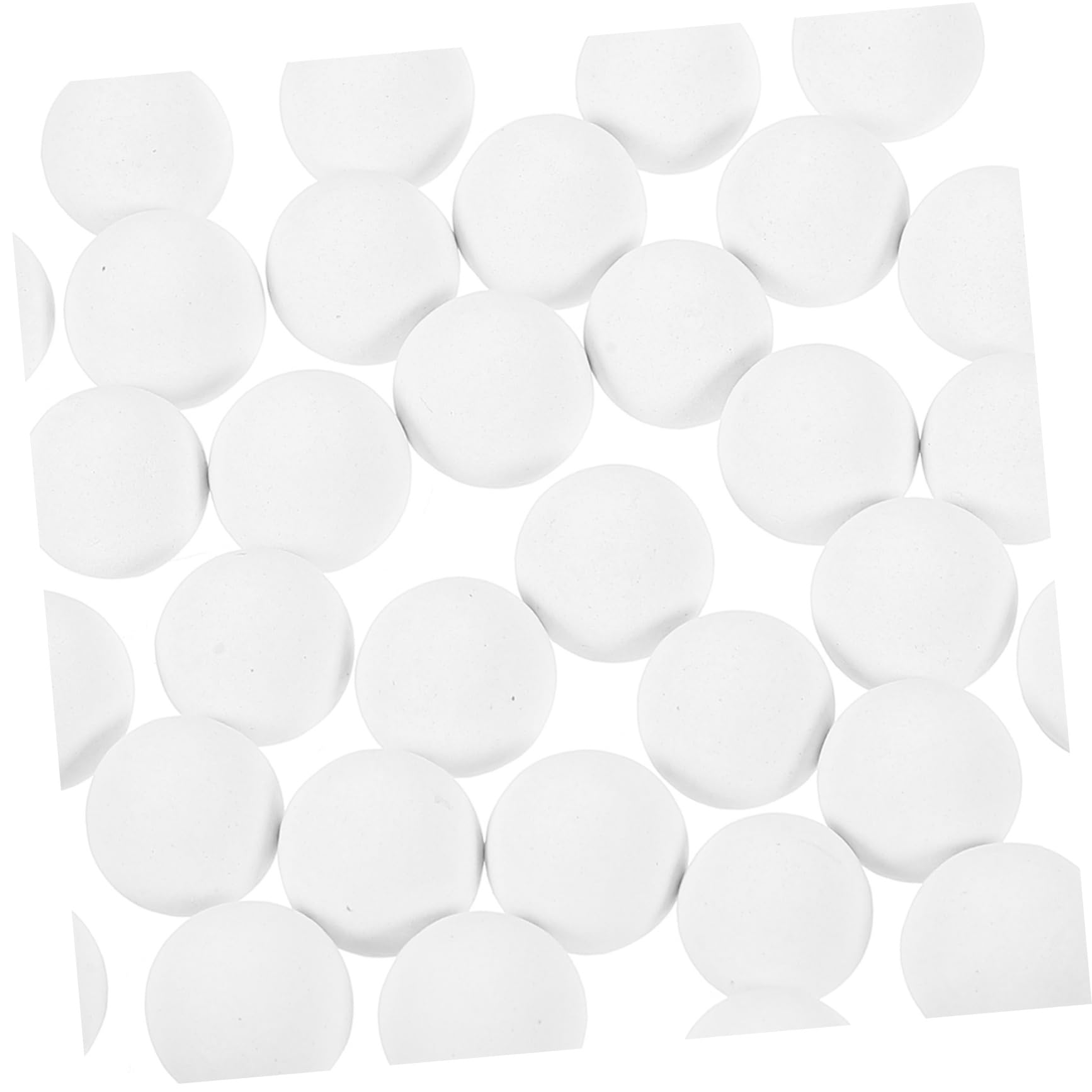 MAGICLULU 2 Stück Gebackene Gebackene Bohnen Essentials Backperlen Bohnen Backen Backzubehör Zubehör Backen Weiß Keramik