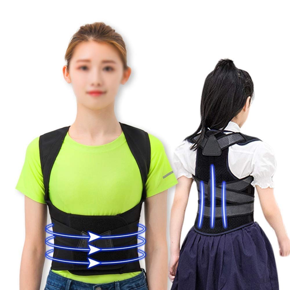 Ortesi A Gobba, Studenti Adulti, Correzione Postura dei Bambini, Correzione della Scoliosi della Colonna Vertebrale, Correzione della Schiena (Size : XL)