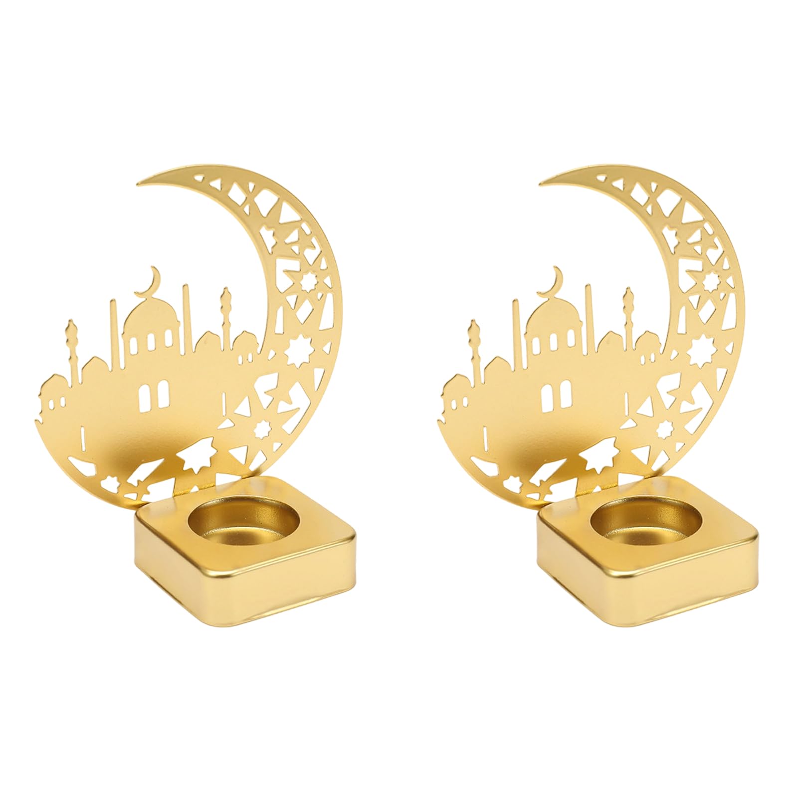 Hsioluted Multifunctional Iron Holder for Holiday Storage and Decorative Applications Islamics Table Centerpiece Table Decoration