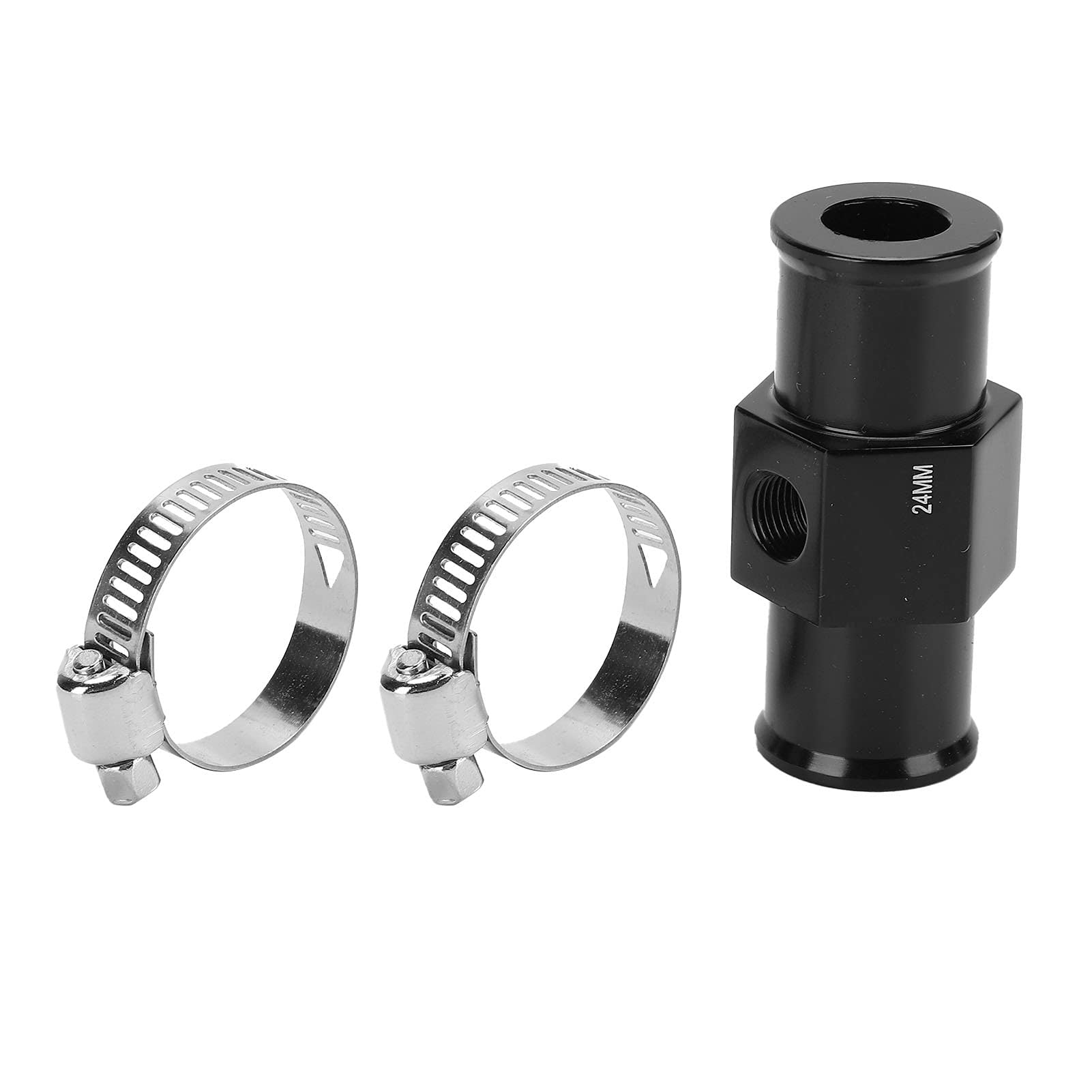aqxreight Adattatore Temperatura Acqua Sensore Indicatore Temperatura Acqua Connettore a 3 Vie Modifica Moto (B (24mm))