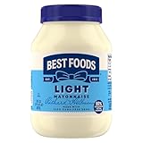 Best Foods Mayonnaise Light Mayo For A Creamy Sandwich Spread or Condiment Made With Cage-Free Eggs 30 oz