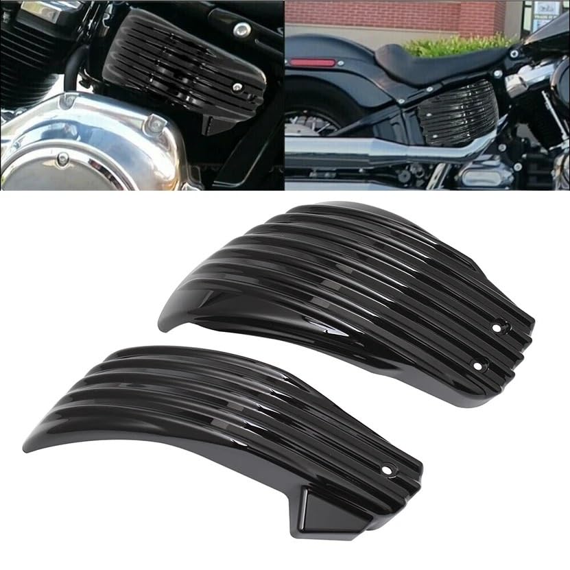 Cubiertas laterales de batería para Harley Softail M8 2018-2021 2