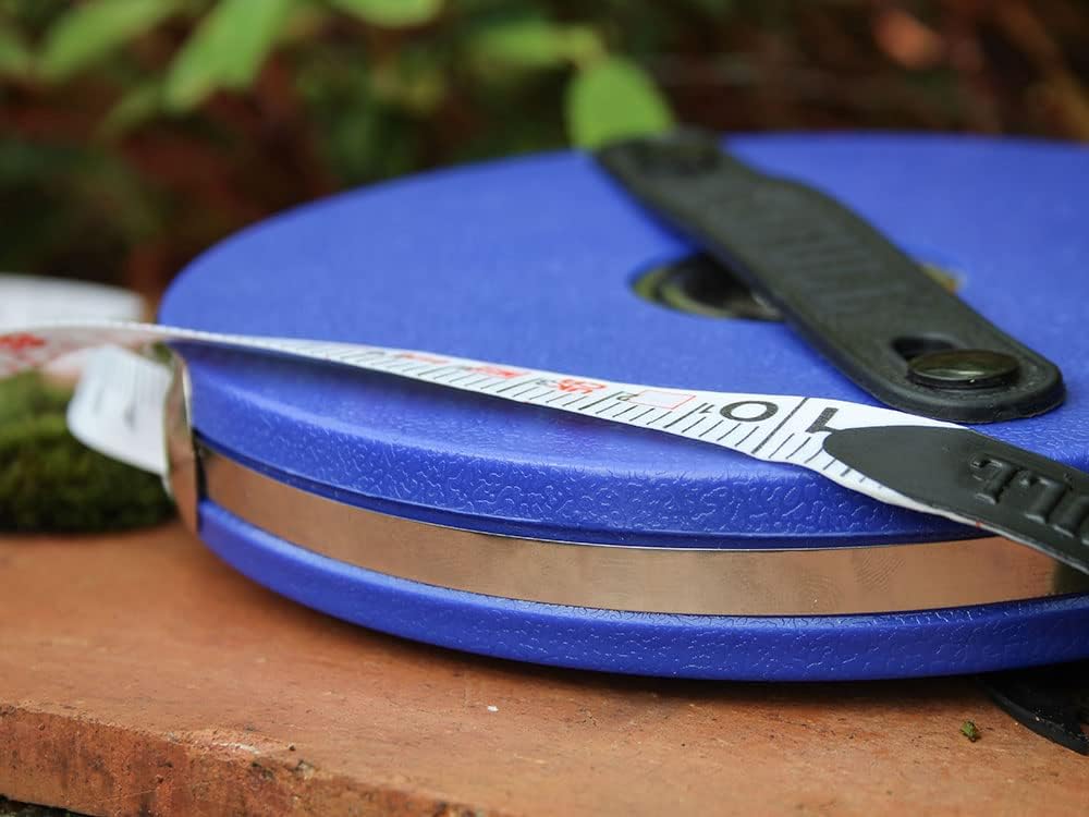 Faithfull Tools FAITM50 50 m/165 ft Closed ABS Fibreglass Long Tape - Yellow