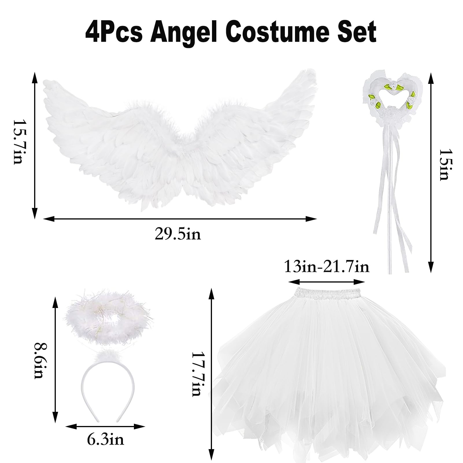 Lot De 32 Mini Perles En Forme D'ange Avec Pochette En Organza Et Pendentif, Pour Bonbonnière