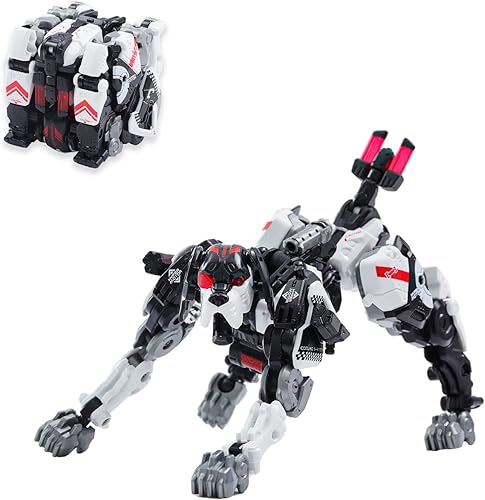 52TOYS BEASTBOX BB-51C JAWLIET - Figura de acción de juguetes de deformación juguetes de conversión en mecha y cubo regalo perfecto de fiesta de