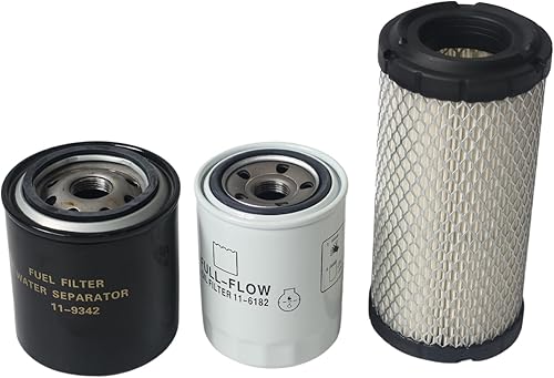 KRRK-parts Juego de filtros 11-6182 11-9059 11-9342 para Thermo King Tripac APU o Evolution