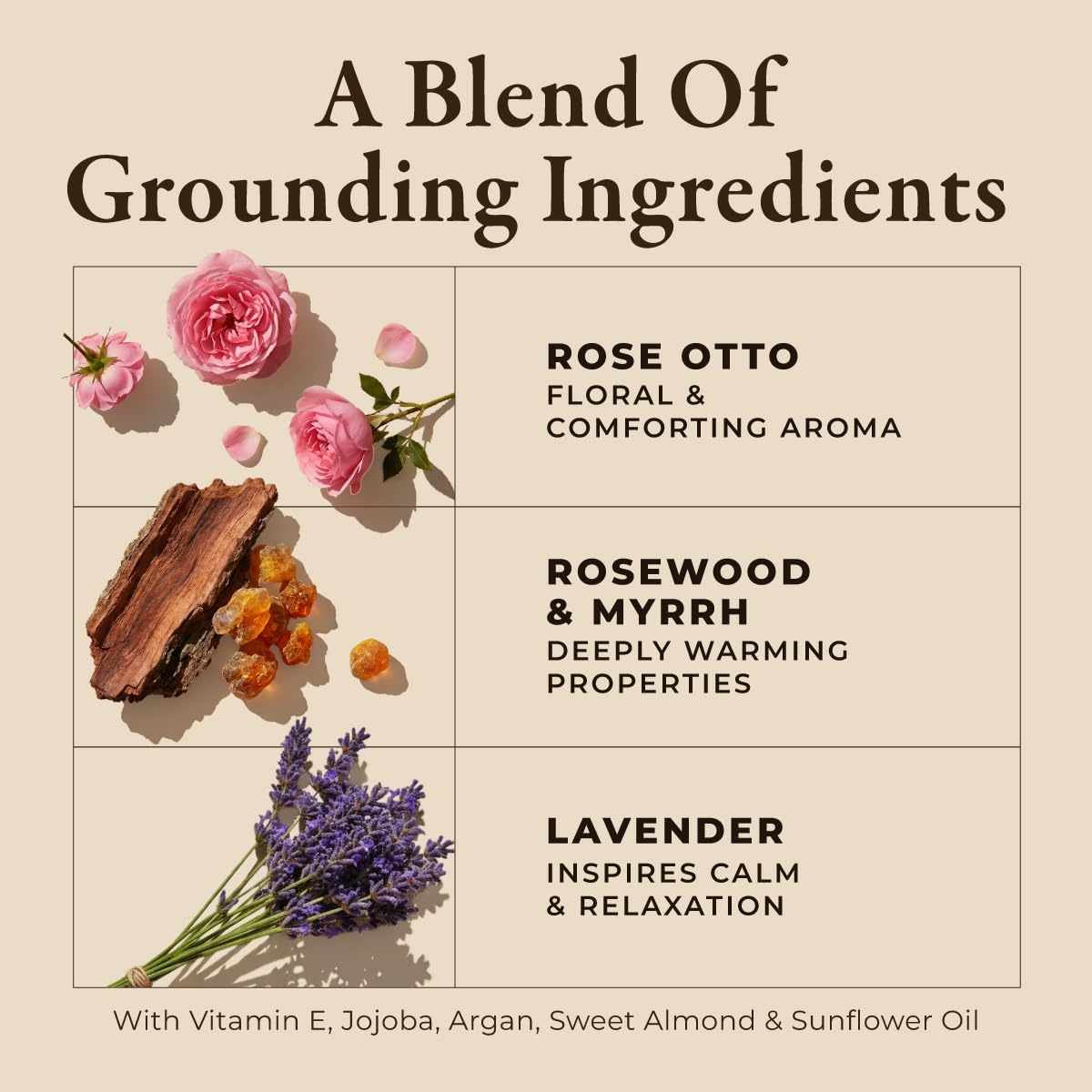 Gya Labs Aceite de masaje desestresante - Aceites para dolores musculares para terapia de masaje y piel - Elaborado con aceites de lavanda, rosa Otto, palisandro, mirra, jojoba y argán (200ml)