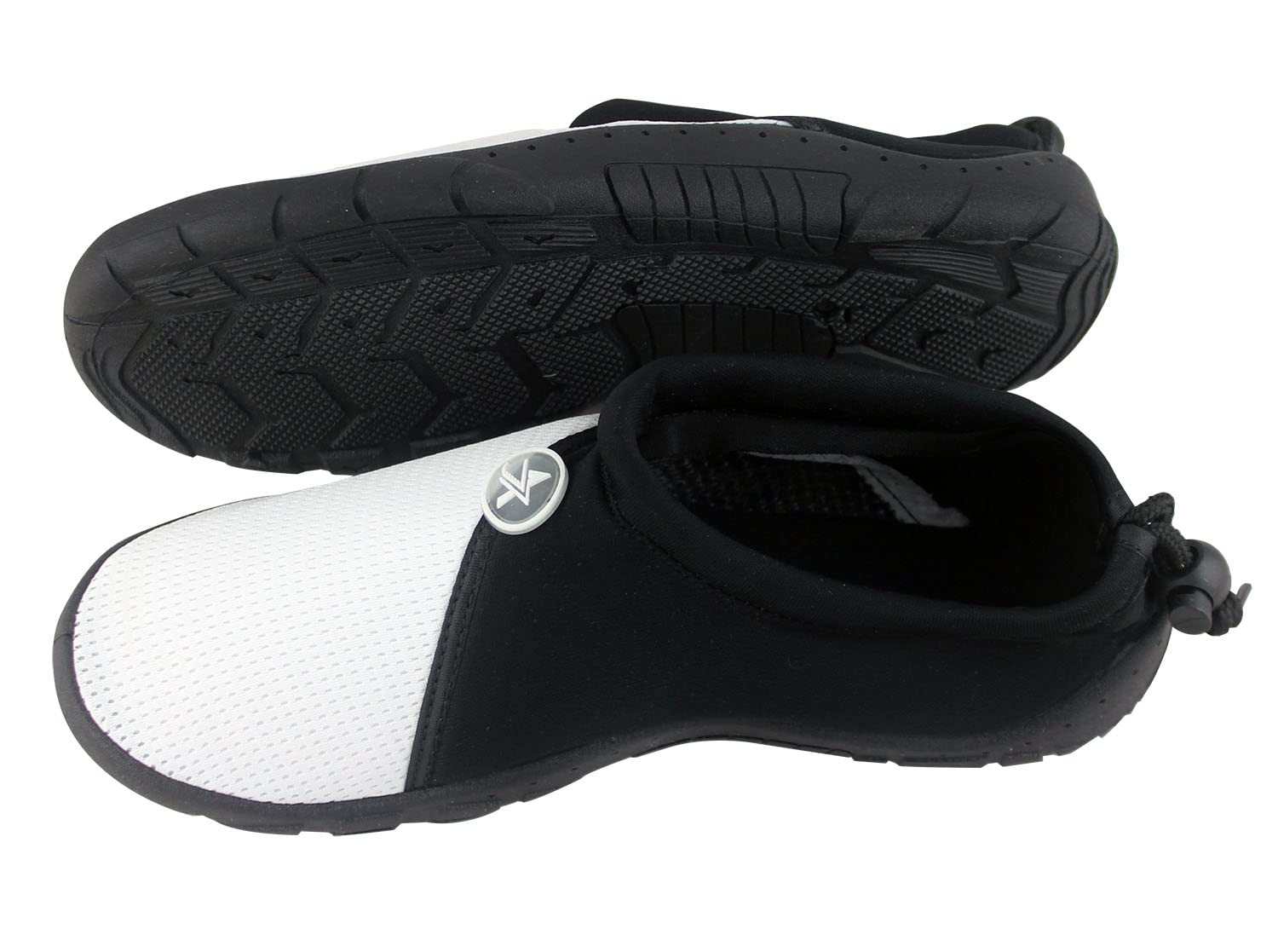 Zapatos de Agua, Zapatillas para Buceo Snorkel Surf Piscina Playa Vela Mar Río Aqua Cycling Deportes Acuáticos, Calzado de Natación Escarpines para Hombre Mujer Unisex