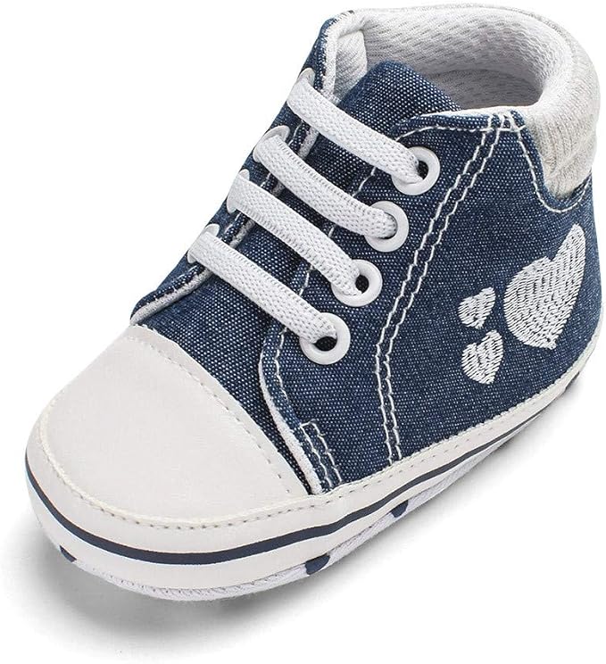 UOMOGO - Scarpine in Tela Prima Infanzia - Baby Scarpe per Primi Passi con  Amare con Amare, Shoes Ciabatte Bimbo - 0-18 Mesi - 21 : Amazon.it: Scarpe  e borse