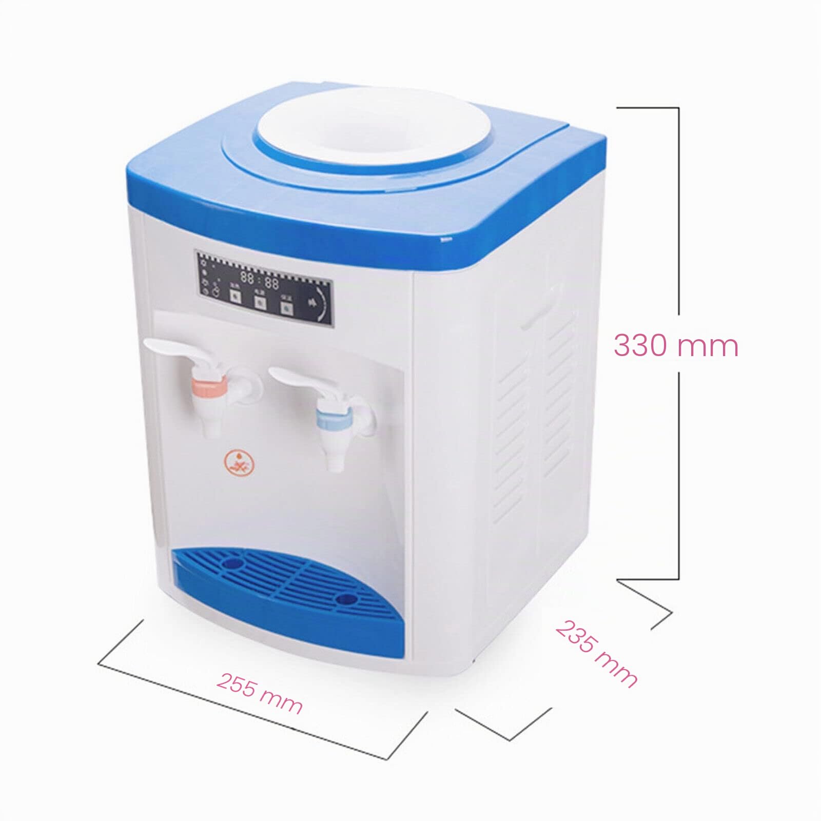 Distributore di acqua elettrico 550 W Fontana in piedi Desktop 5-18 L Caldo Freddo Ufficio Casa per Bevande Calde e Fredde 220 V
