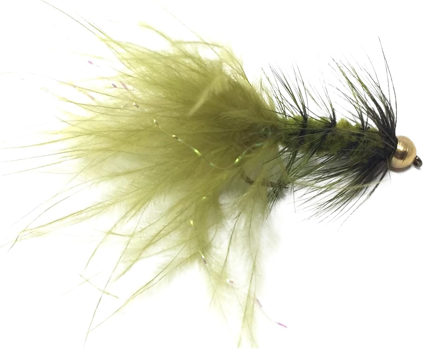 Feeder Creek Woolly Bugger Fly Fishing Flies 12pc Fly Fishing Assortment | Handmade Wet Flies for Fly Fishing in Various Patterns/Colors | Streamer Flies