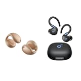 C40i by Anker Open-Ear Clip-On Earbuds with Sport X20 True Wireless Workout Earbuds&comma; Lightweight Comfort&comma; Maximum Stability&comma; Clear Sound for Workouts and Outdoor Sports