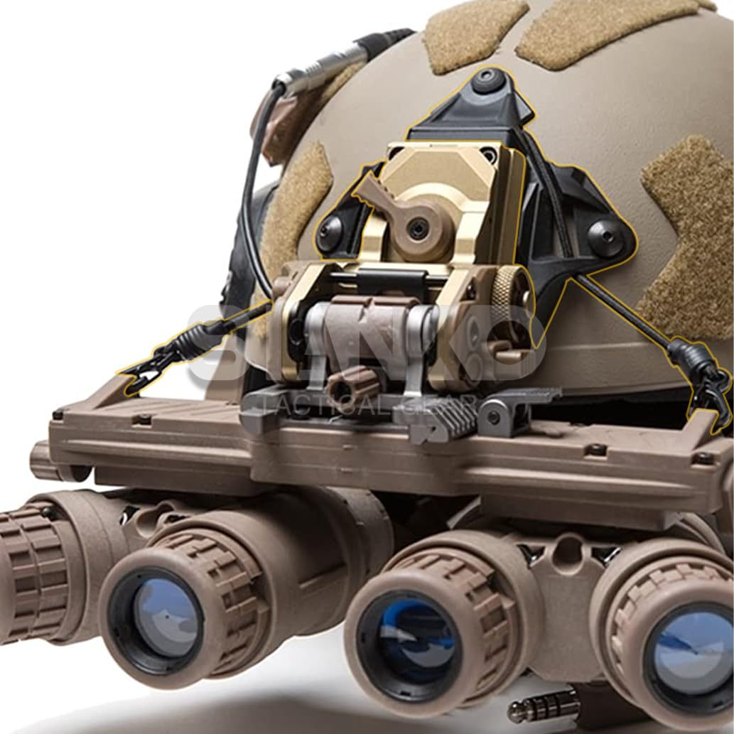 Tactical Helmet NVG Shroud for ACH/MICH/OPS-Core/Fast Helmet