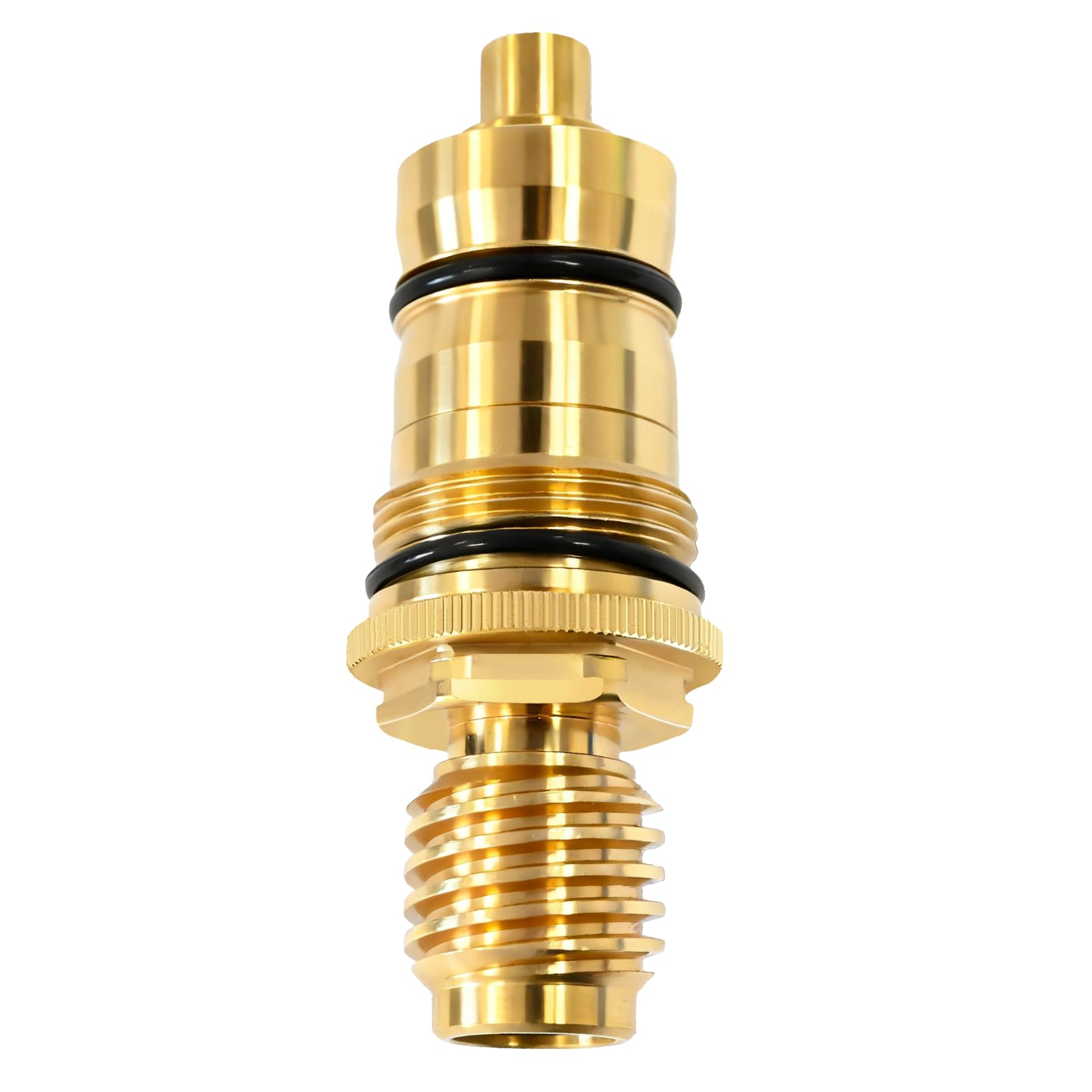 Photo 1 of GR-47450000 Thermostatic Cartridge, 1/2" Brass Replacement – Compatible with Grohe 47450, Grohtherm 1000/3000, and Automatic 2000 Shower Faucets