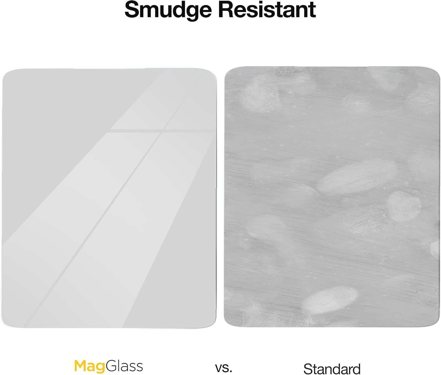 magglass Screen Protector Designed for Square Register (3 Piece) UHD Protective Tempered Glass Guard