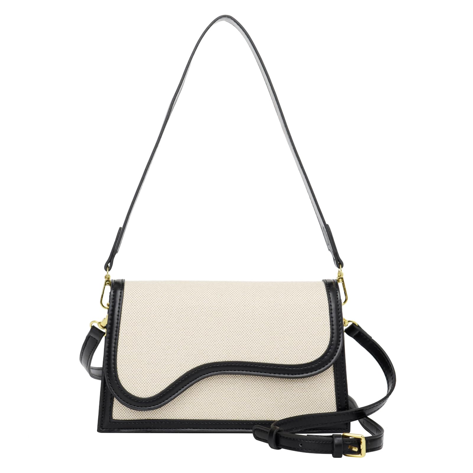 Travistar Crossbody Bags for Women Trendy - Small Cross Body Purse Shoulder Bag Leather Handbags Evening Clutch with 2 Straps | 2 detachable straps,