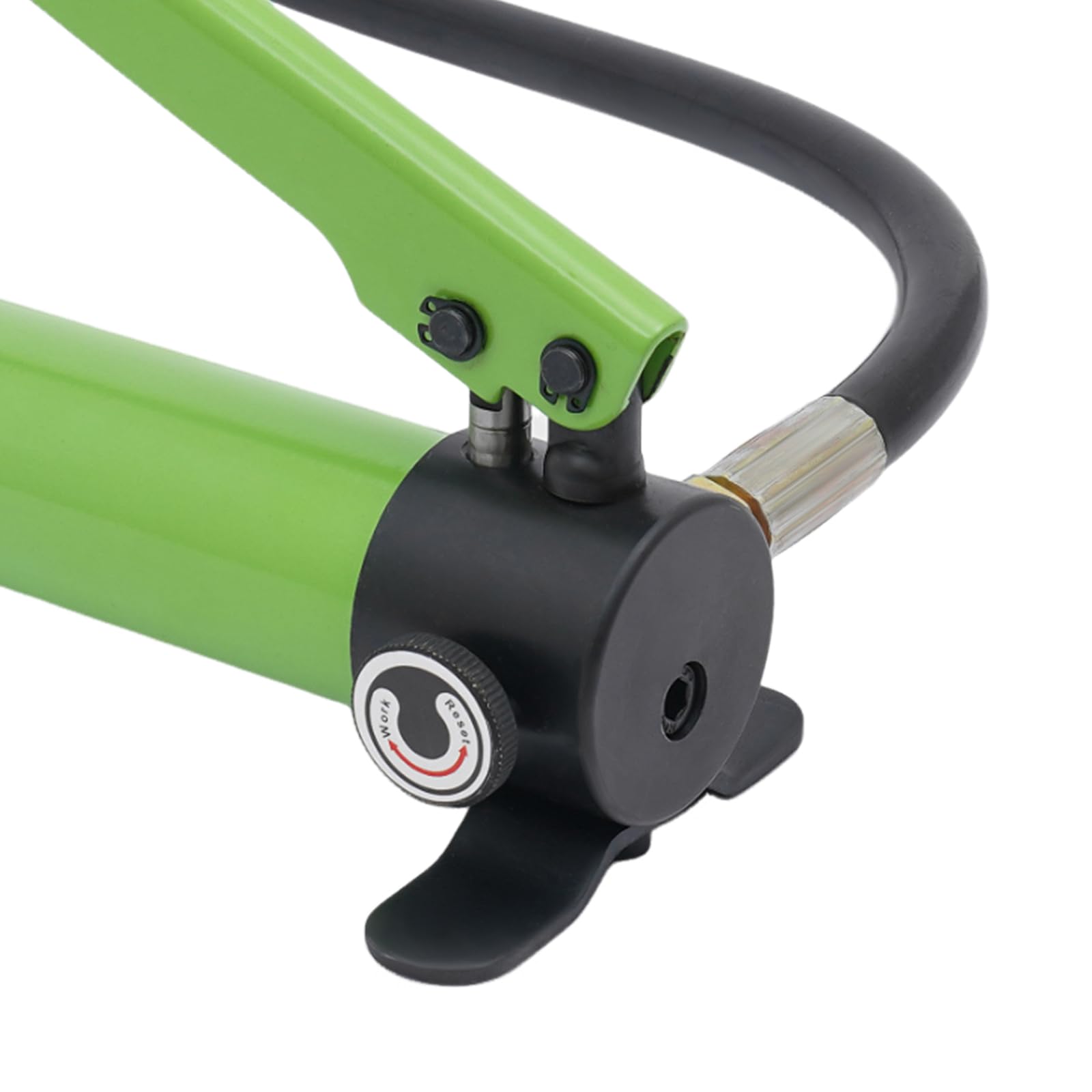 Set di punzonatrici idrauliche per fori Knockout, con 6 fustelle (1/2, 3/4, 1, 1-1/4, 1-1/2, 2 pollici), perforatrici idrauliche per industria, edilizia ed elettrici, lamiera di metallo (verde)