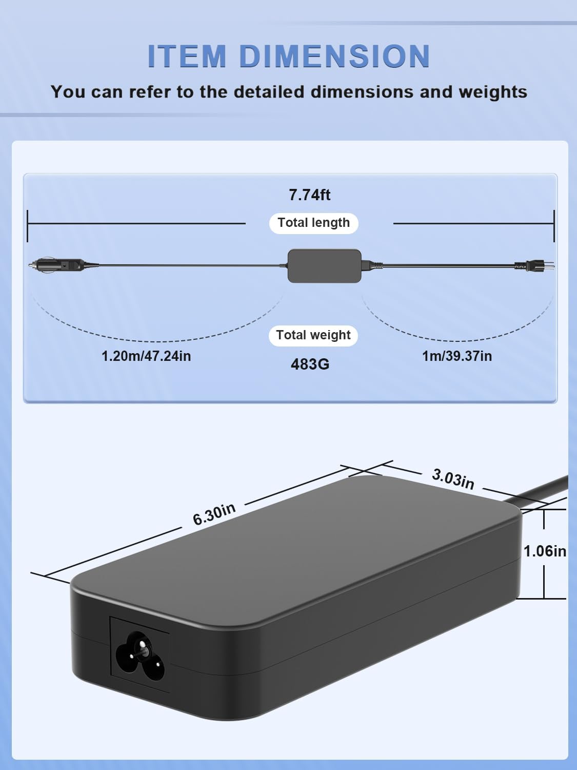 12V Power Supply Converter Adapter Compatible with GMG Green Mountain Grills Daniel Boone, Jim Bowie, Davy Crockett, Ledge Peak, Trek Pellet Tailgating Camping Smoker Power Cord Charger
