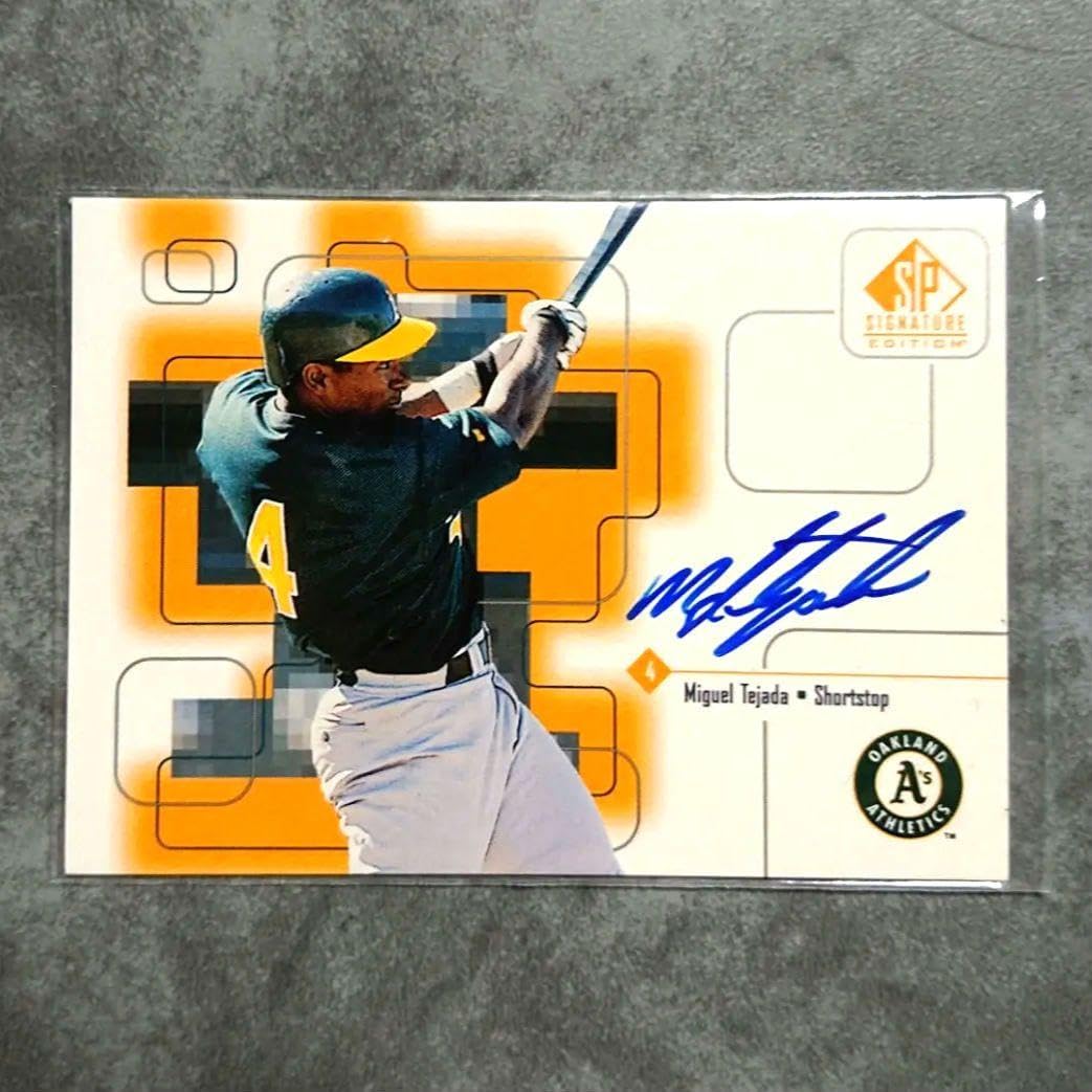 Amazon.co.jp: 1999 SP SIGNATURE ミゲルテハダ 直筆サインカード 