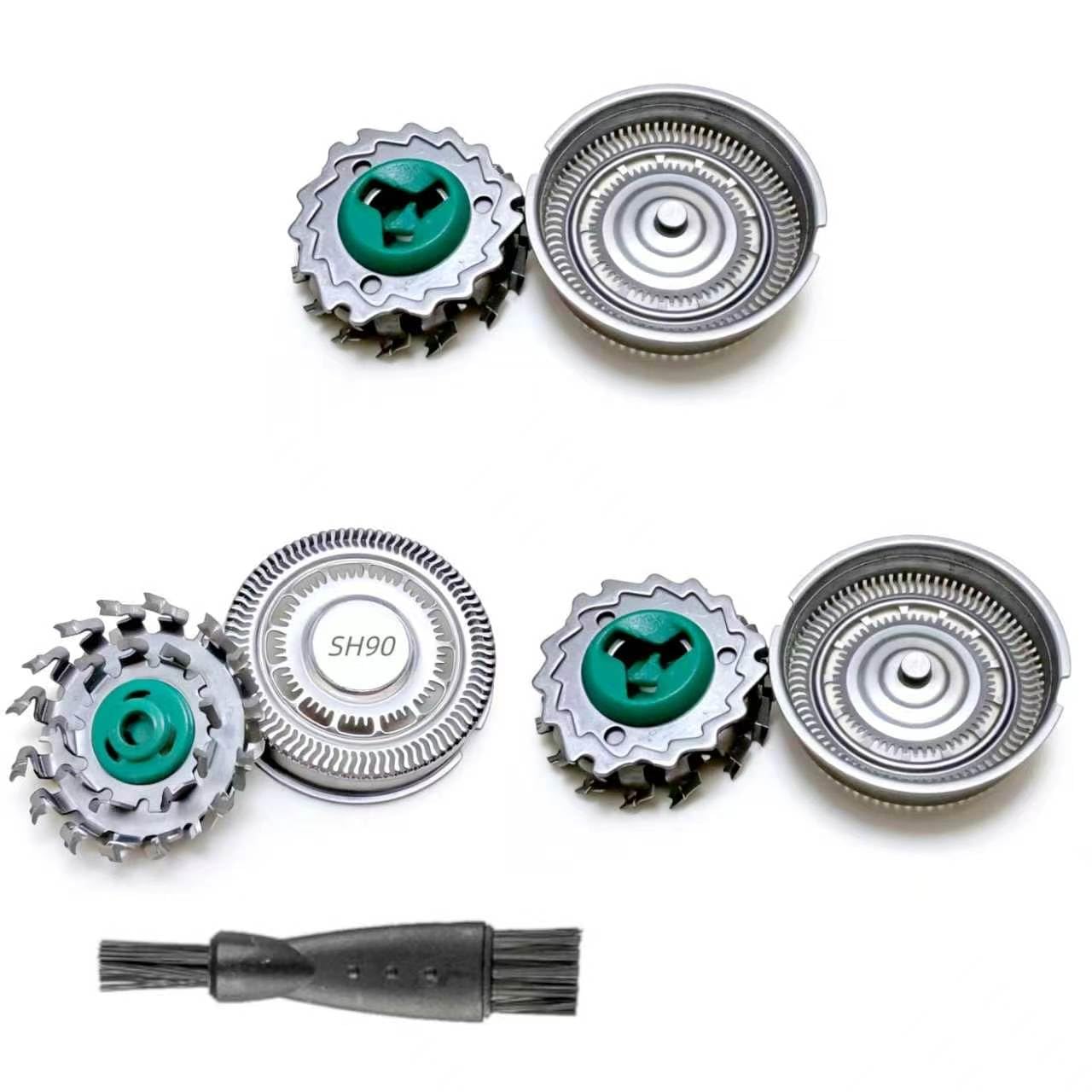 SH90/72 Replacement Heads Compatible with norelco Series 9000(S9xxx) 8000(S8xxx) Shave