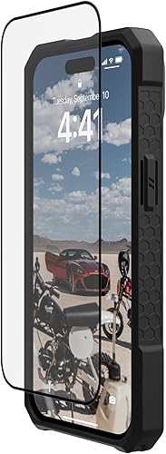Miniatura 4 de URBAN ARMOR GEAR UAG - Protector de pantalla compatible con iPhone 15 Plus 6.1 pulgadas, vidrio templado doble 9H, ultra transparente, HD,