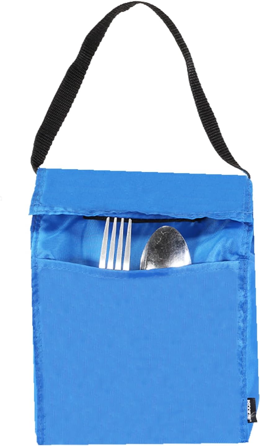 Platinum Series Bulk Lunch Bag Pack - Bundle of 12 Insulated Reusable Cooler Meal Bags for School Supplies, Work, Travel | Temperature Controlled Meal Holder Set Bulk