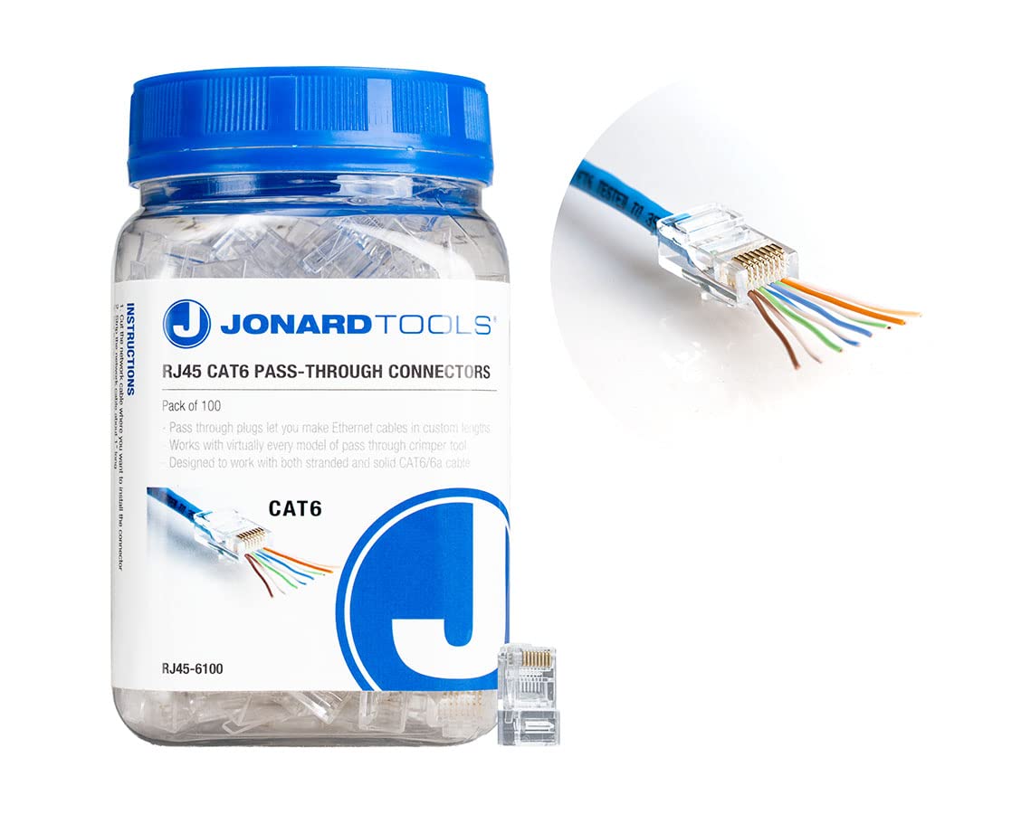 Jonard Tools Pince à sertir pour connecteur standard et alimentation, 1