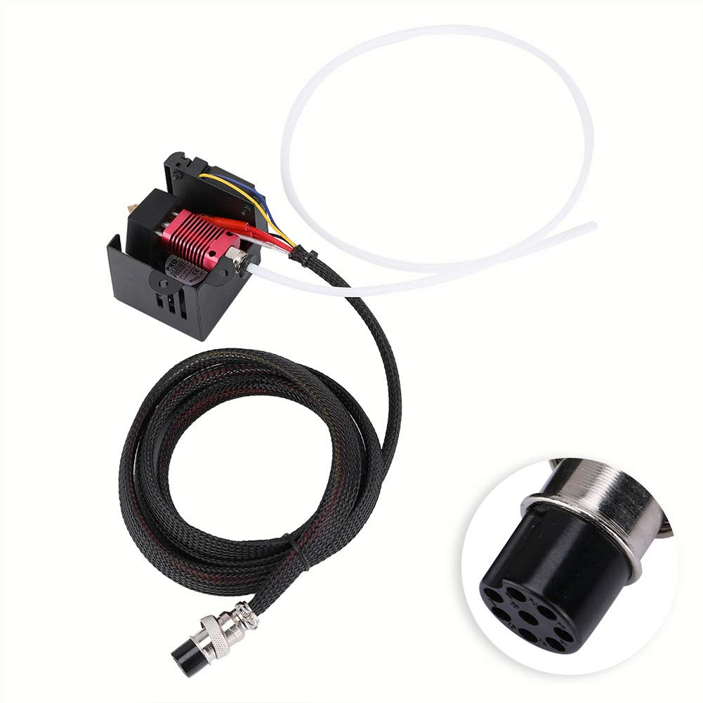 Accesorios de impresora 3D, extrusora Hotend de cabezal en J de acero inoxidable + kit de boquilla de pulverización, para CR-10/CR-10S